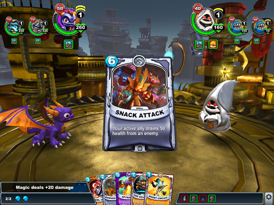 Skylanders Battlecast screen shot Toy Reviews