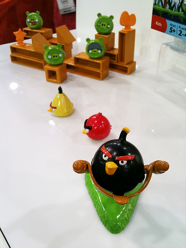 Mattel Angry Birds Knock on Wood Game