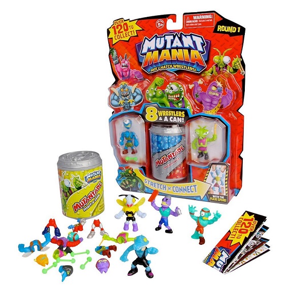 Characters May Vary Round 1 Figures, Mutant Mania by Moose Toys