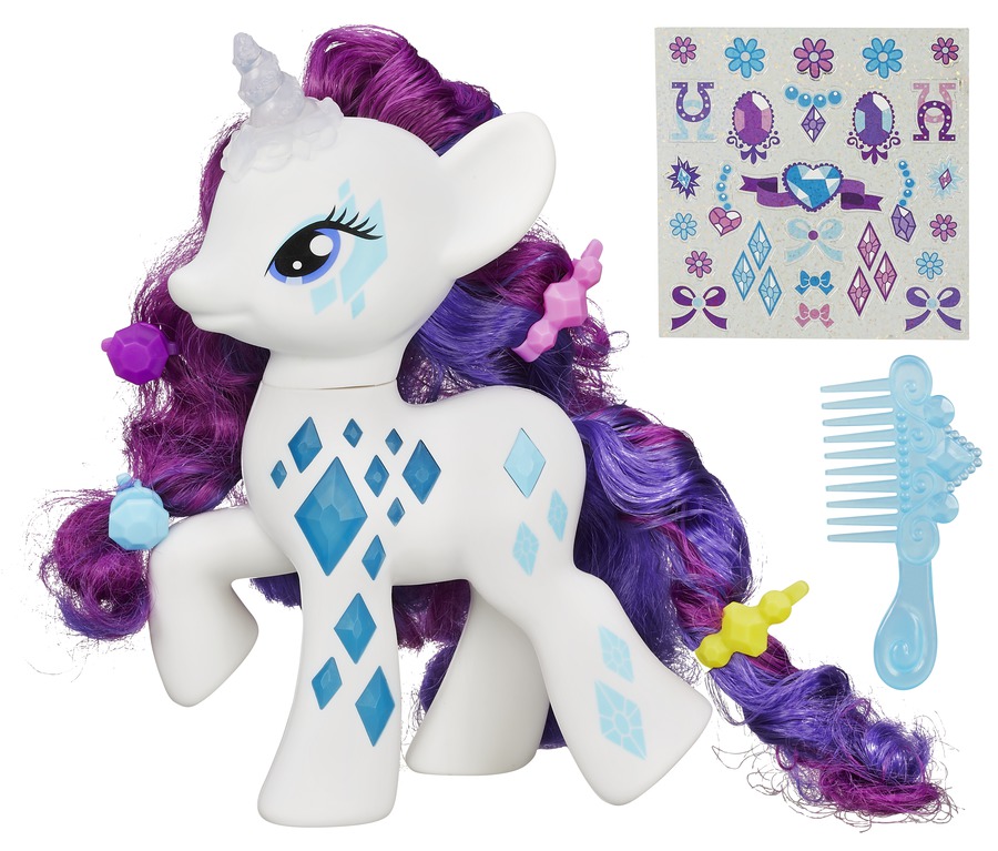 MY LITTLE PONY GLAMOUR GLOW RARITY Pony Figure