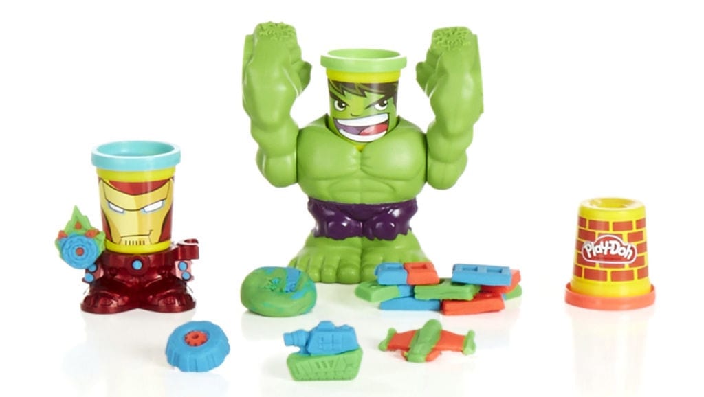 PLAY-DOH SMASHDOWN HULK FEATURING MARVEL CAN-HEADS Assortment2