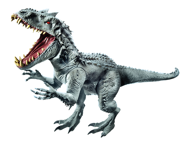 white indominus rex toy