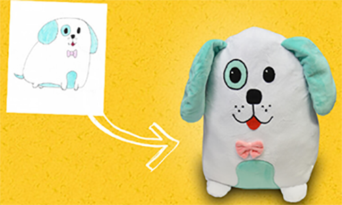 Crayola Imaginables Plush Dog Crayola Imaginables
