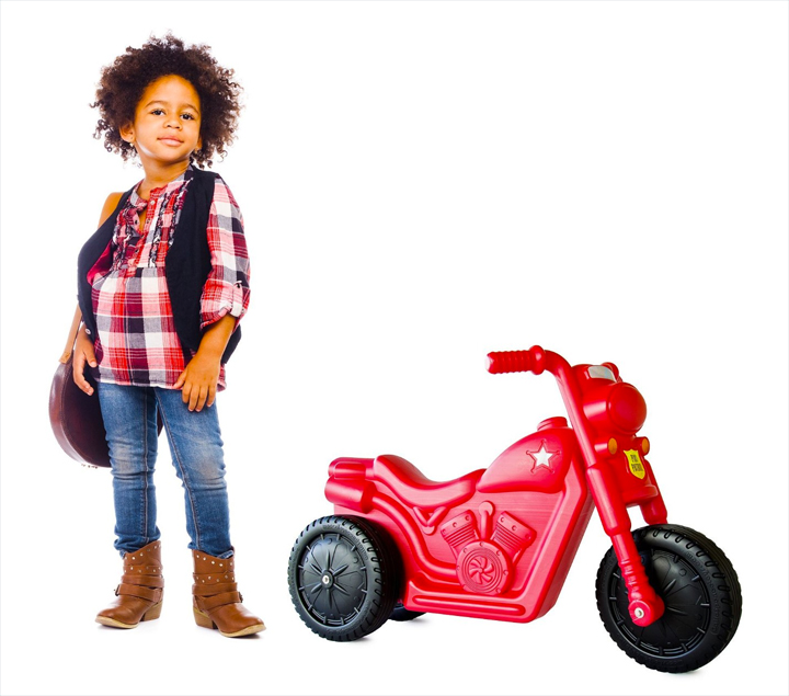 Durable & Easy to Ride Toddler Bike Gallo and Spence Toys PPB001 Red The Piki Piki Bike Made in The USA 