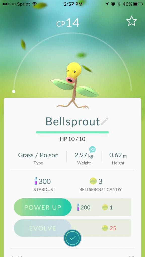 PokemonGo_BellSprout
