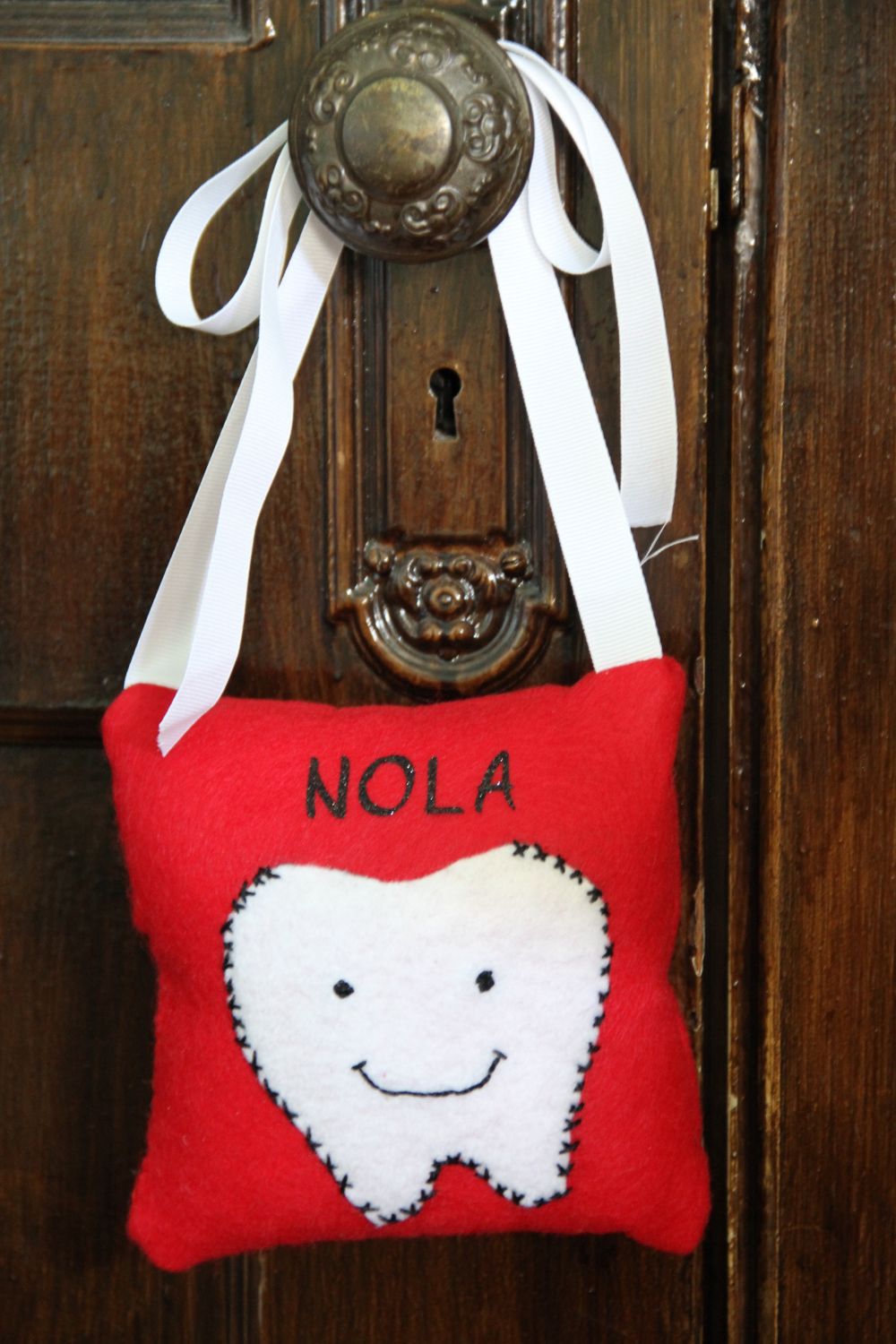 tooth fairy pillow by Suburban Wife City Life