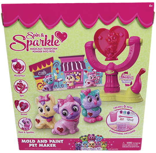 SPIN & SPARKLE PET MAKER The Toy Insider