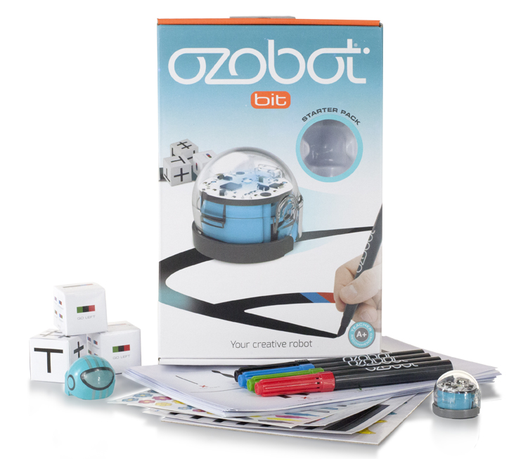 NEW 2018! Ozobot 2.0 Bit Starter Pack the Smart Robot Toy that Teaches Coding 
