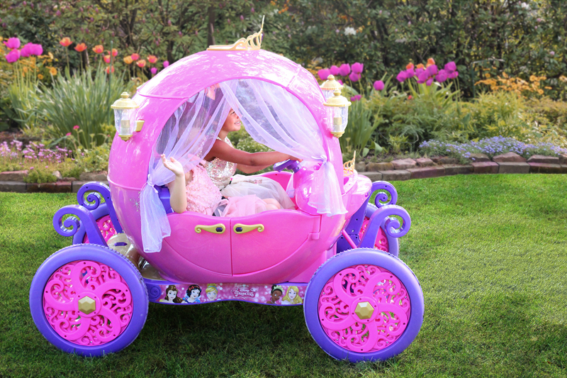 princess carriage push car