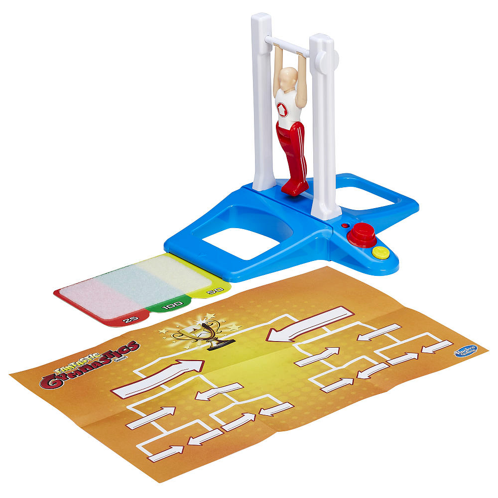 Stick With It To Win! Hasbro Gaming FANTASTIC GYMNASTICS Fun Family Game 