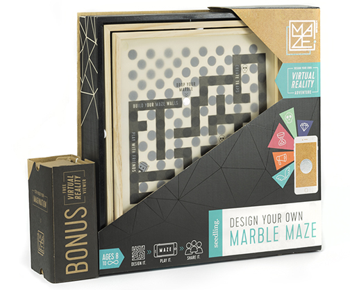 design your own marble maze