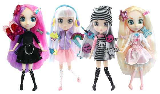 Hair accessories Life Like Eyes & Lashes Shibajuku Girls Series 2 YOKO 13"Doll 