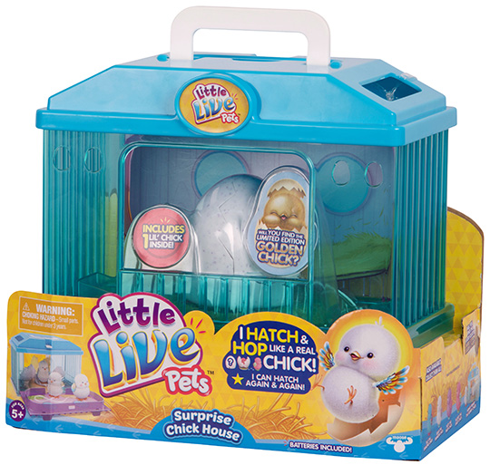 Brand new Little live pets surprise chick house 