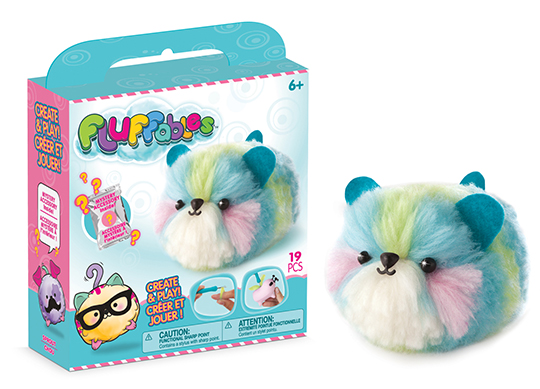 Multicoloured Fluffables 77730 Plush Toy Craft kit 