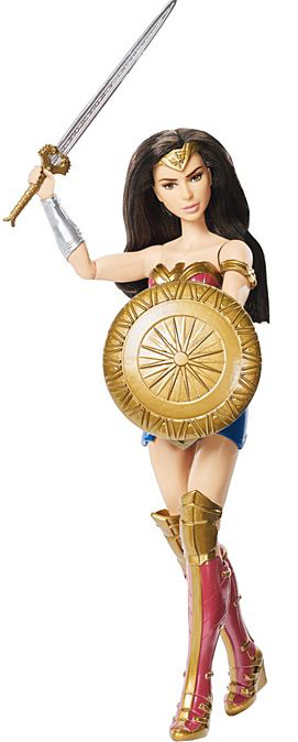 1/6th Medieval Times Wonder Woman Black Cloak+Belt F12" Female Body Doll TOYS 
