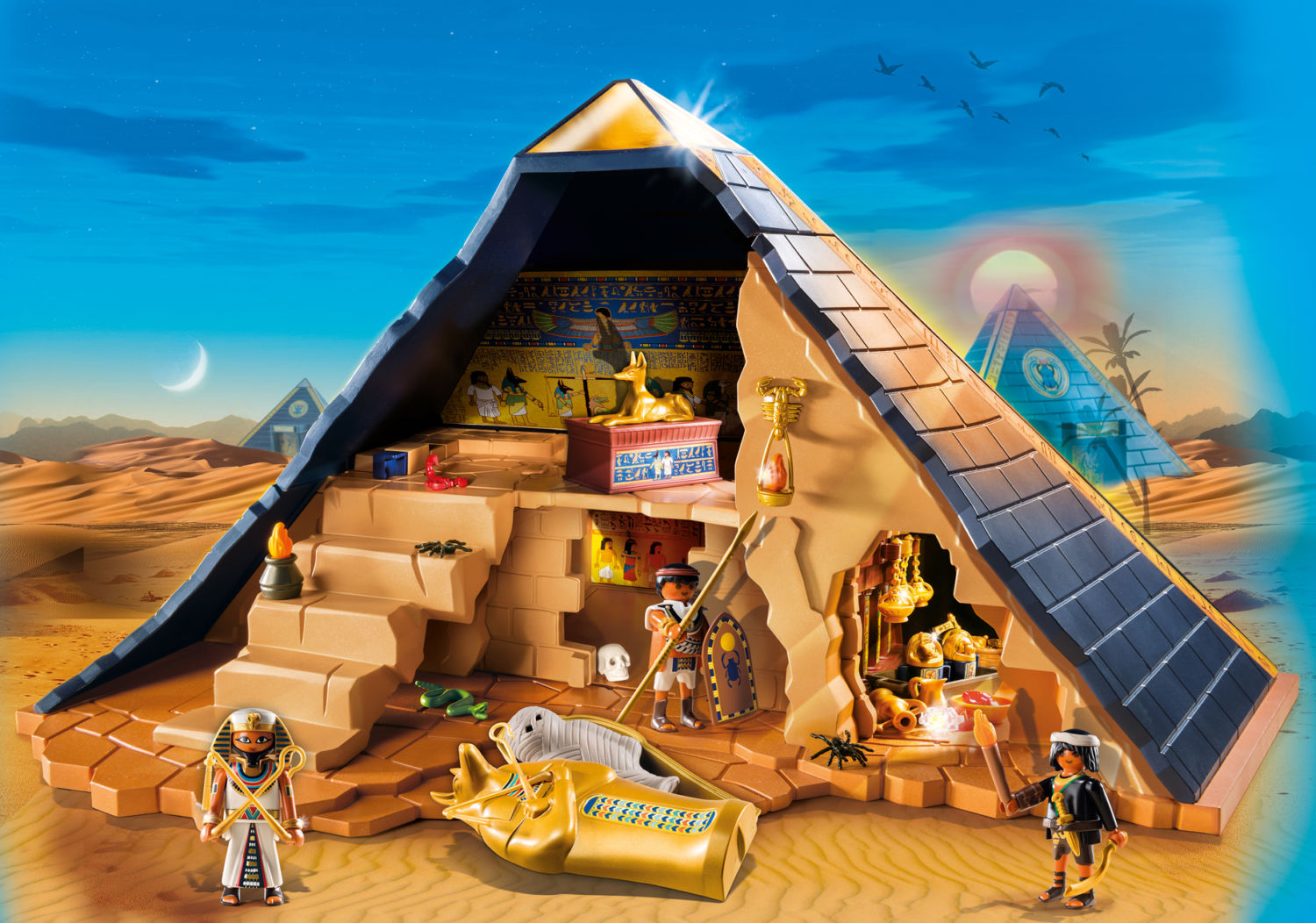 PLAYMOBIL egypt farao pyramid accessories 