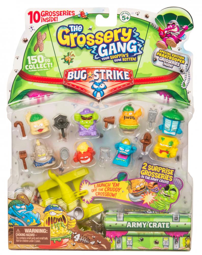 Grossery Gang Series 4 Bug Strike Fungus Fries Figure 