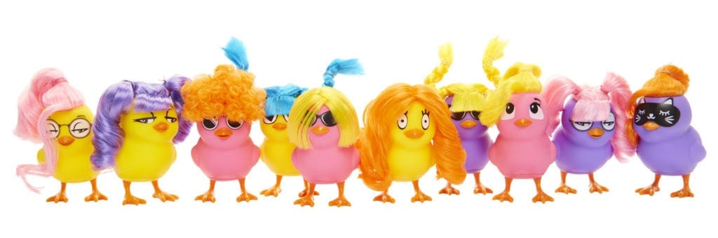 Jakks Chicks With Wigs Evelyn Chick Figure Series 1 