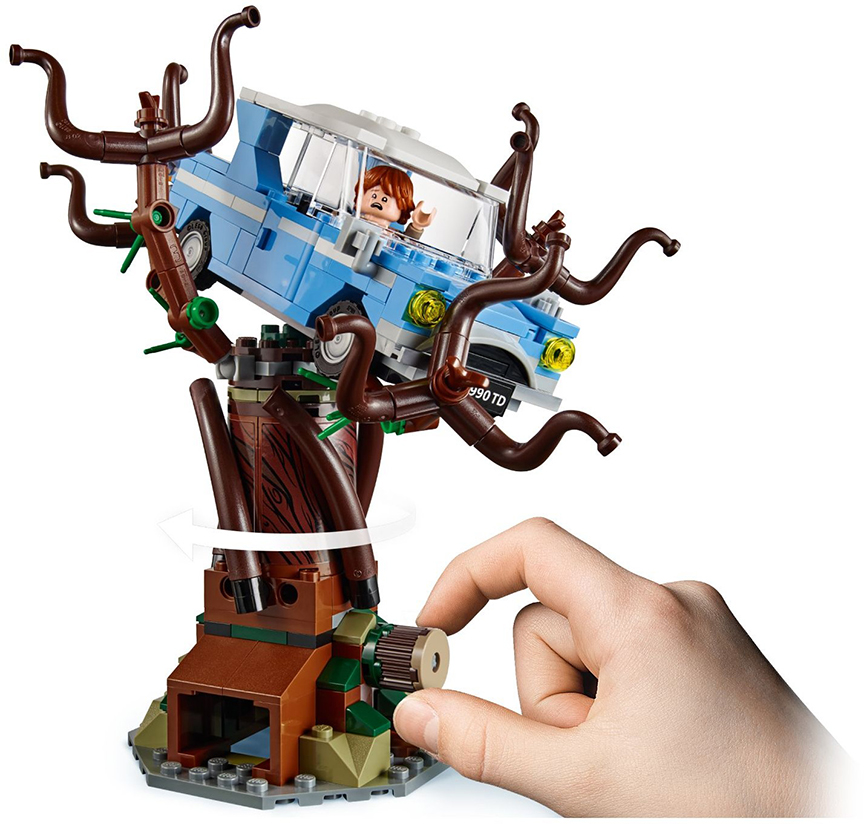 Building Blocks Sets Harry Movie Potter 16054 The Whomping Willow Model Kids Toy 