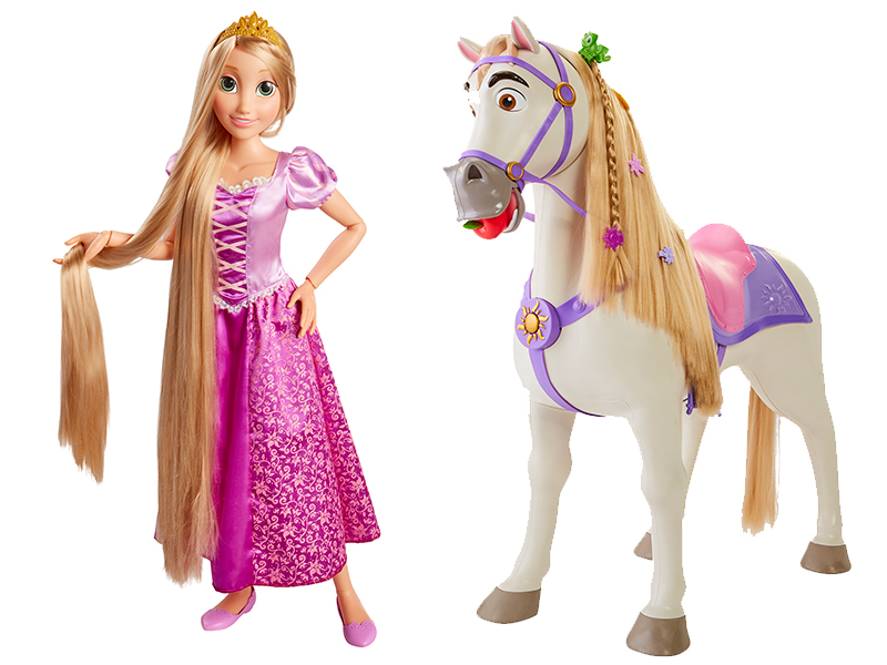 big rapunzel doll and horse. large rapunzel doll and horse Cheap. 