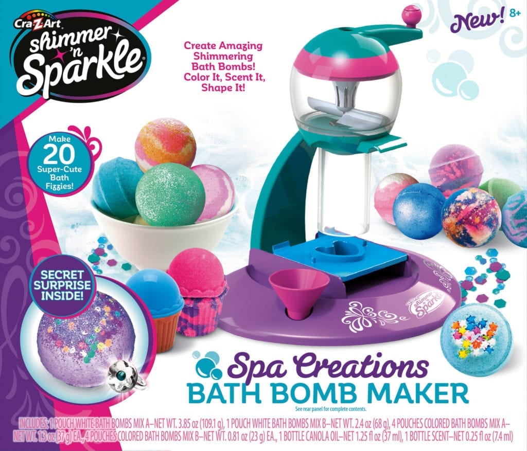Cra-Z-Art Shimmer 'N Sparkle Spa Creations Bath Bomb Maker NEW 