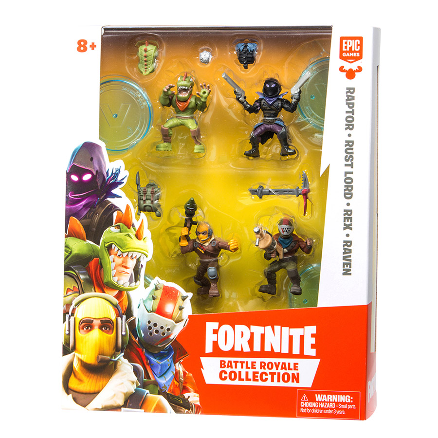 Fortnite Battle Royale Collection Duo Mini Figure Packs x 4-8 Figure 