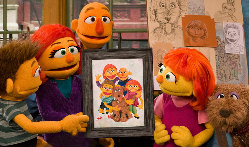 Julia's Family on Sesame Street
