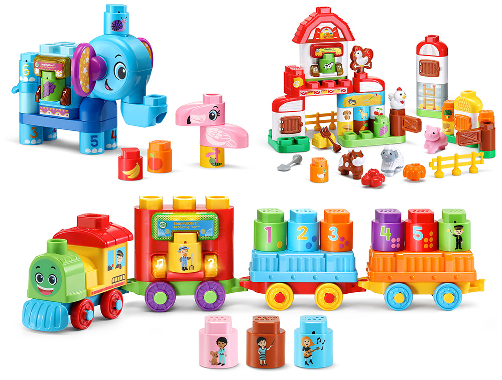 LeapFrog Leap Builders Learning Block Toy for Kids for sale online 