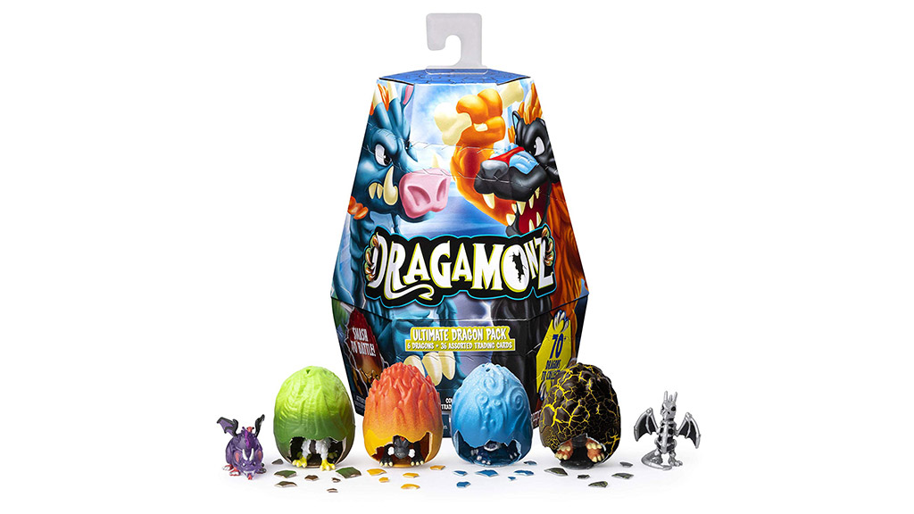 Pack of 3 for sale online Spin Master Dragamonz Figure & Trading Card Game