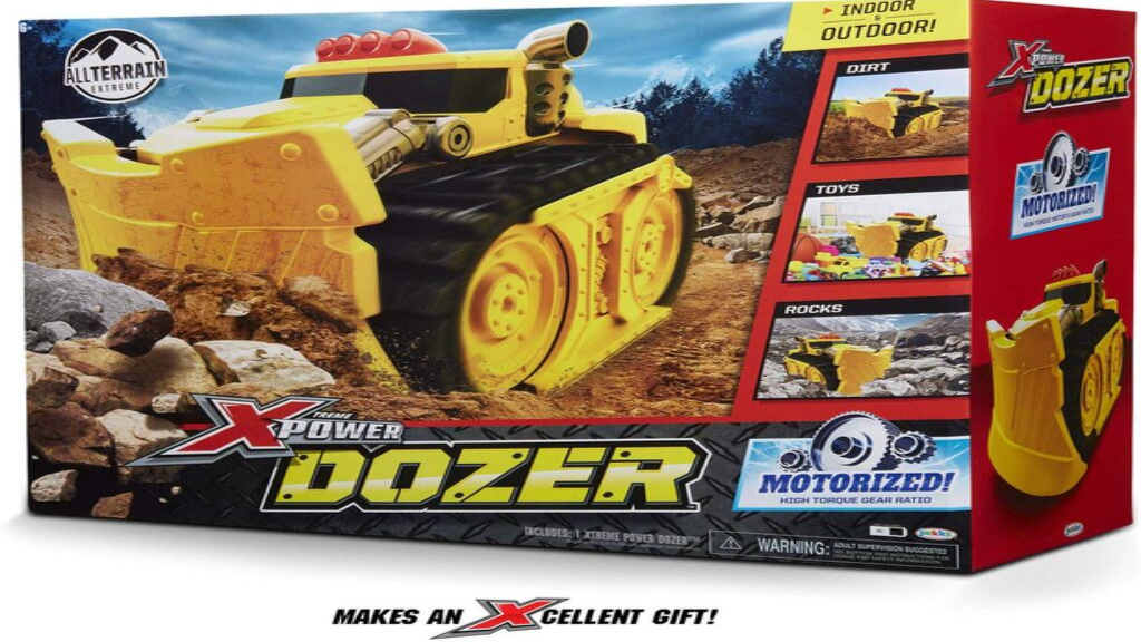 Xtreme Power Dozer  Motorized Extreme Bulldozer Toy Truck for Toddler Boys Kids 