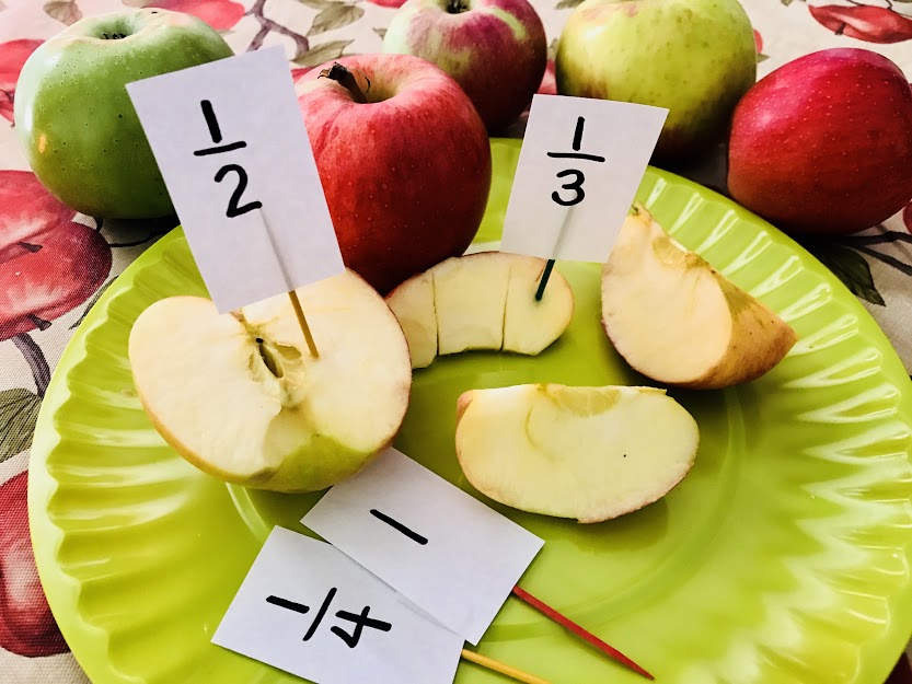 math ideas using apples