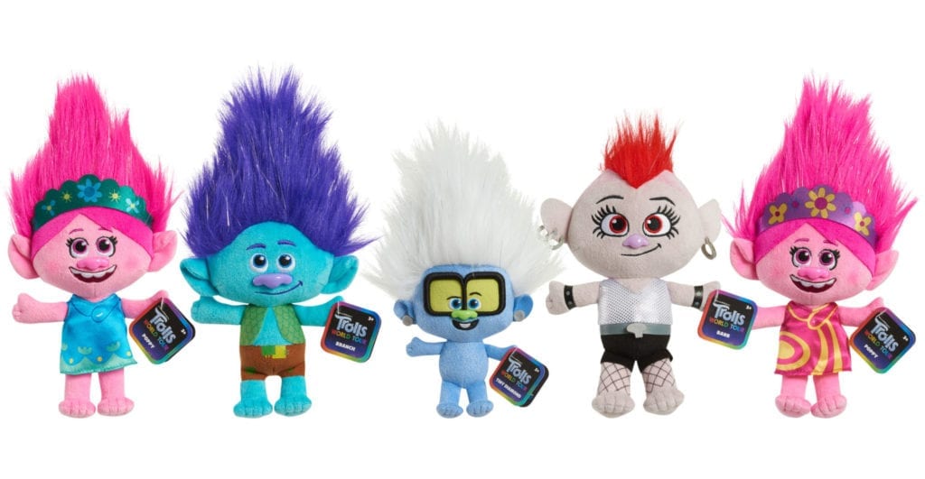 12 INCH SUPER SOFT PLUSH TOY NEW WITH TAGS OFFICIAL TROLLS WORLD TOUR 37CM 