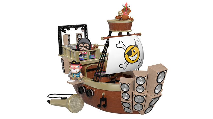 Fgteev Raptain Hook S Sea Wagon The Toy Insider