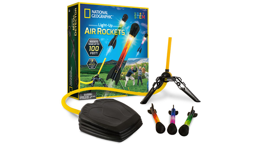 NATIONAL GEOGRAPHIC LIGHT-UP AIR ROCKETS - The Toy Insider