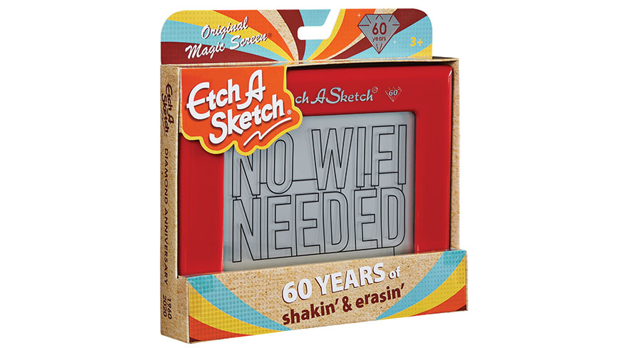 Etch a Sketch Rubiks Cube 60th Anniversary Limited Edition Drawing Toy for sale online 