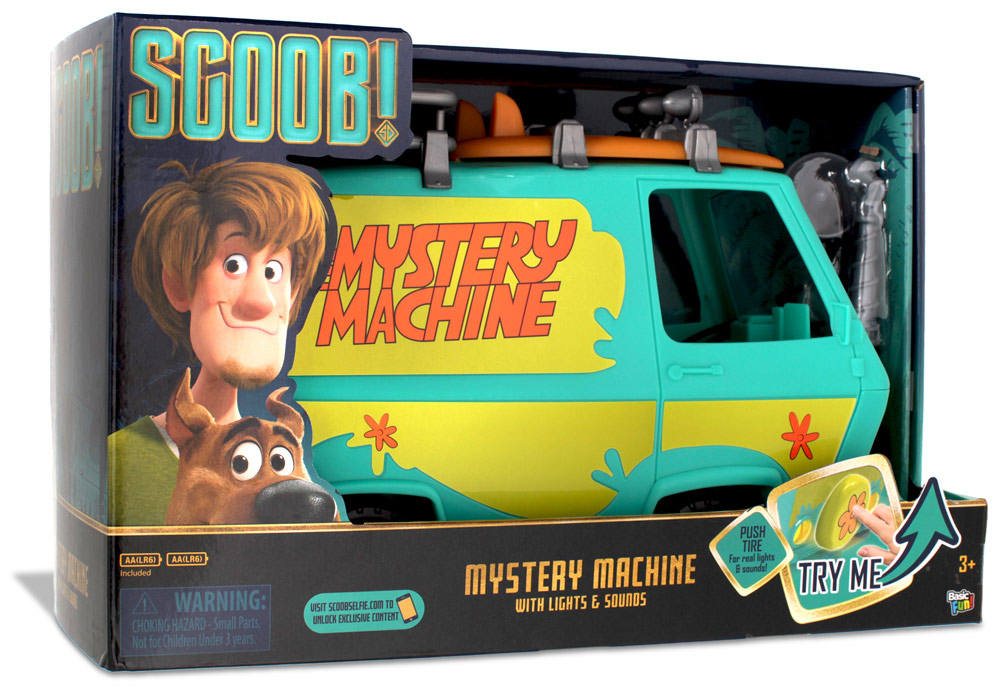 Scooby Doo Mystery Machine FREE LED Night Light Lamp with Remote Control Light 