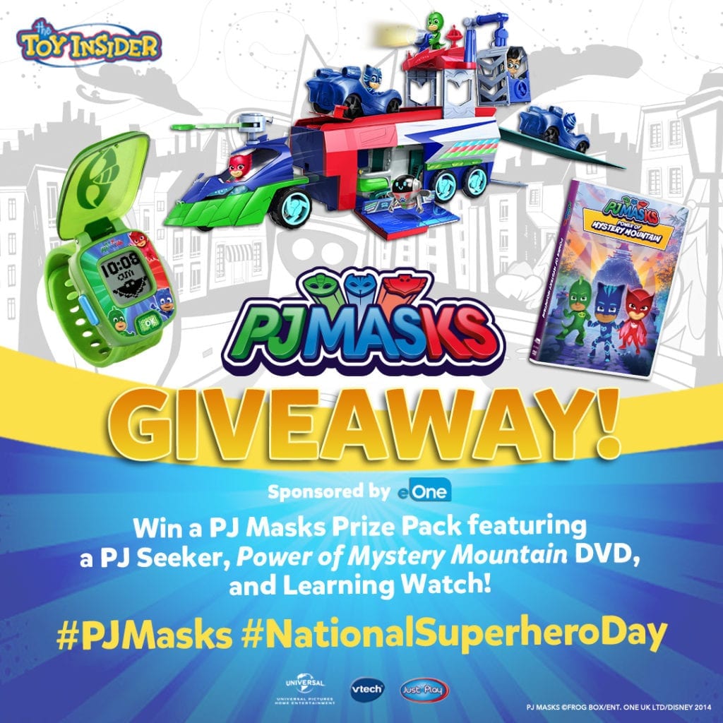 Celebrate National Superhero Day And Win Pj Masks Prizes All Week Long The Toy Insider