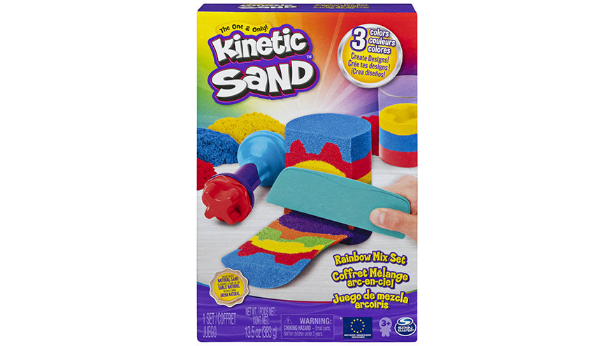 Kinetic Sand Rainbow Mix Set 423gr 