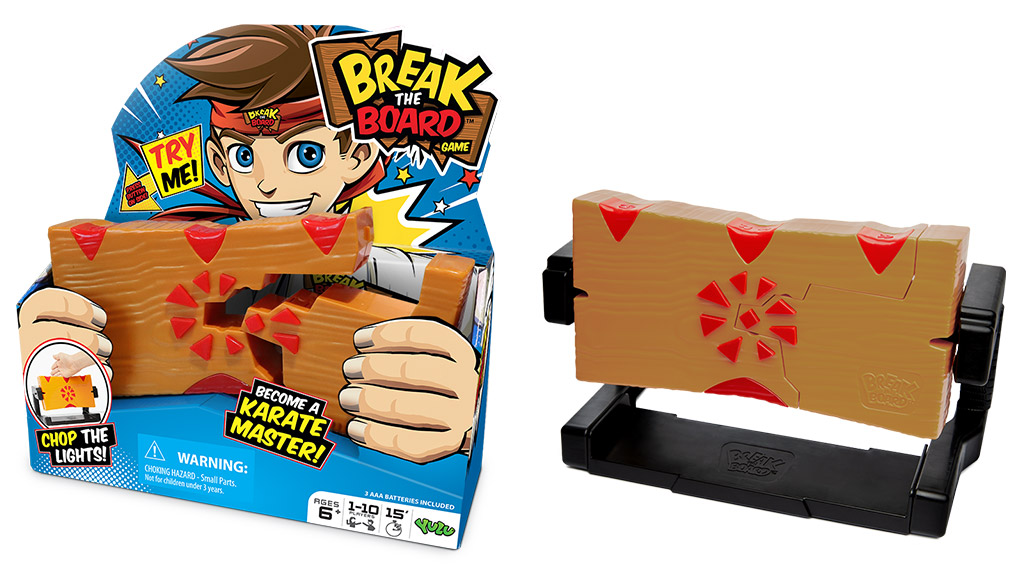 Break the Board YL020280 Ultimate Karate Master Mixed Colours Fast Action New 