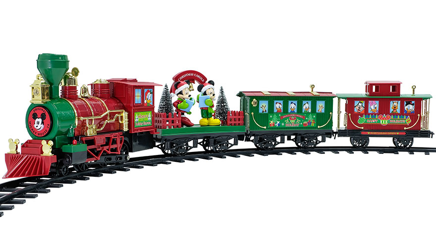 Mickey Mouse Holiday Express Series 2 | 2020 Holiday Gift Guide Disney Giant 36 Pc Mickey Mouse Holiday Express Train Set