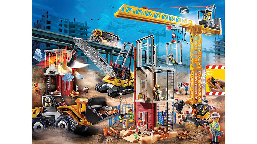 playmobil crane