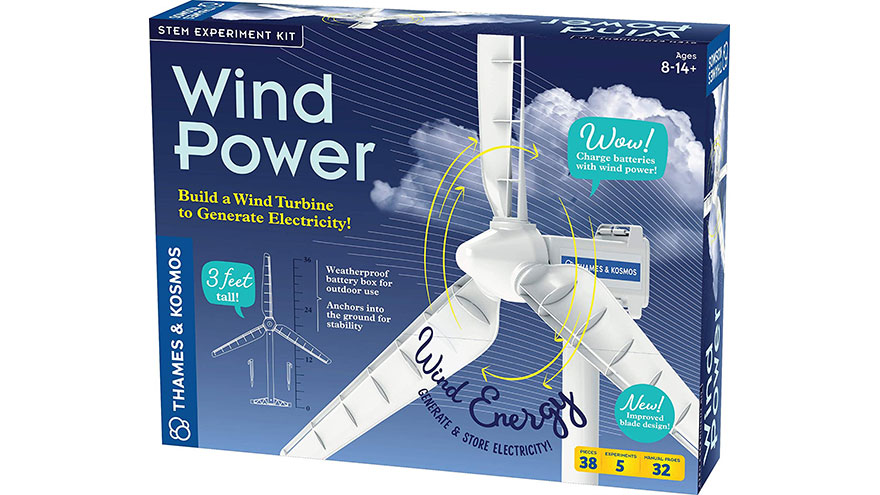 Smart Toy Physics Assemble Kit DC Kids 4 Blades Wind Generator Fan Motor Model 