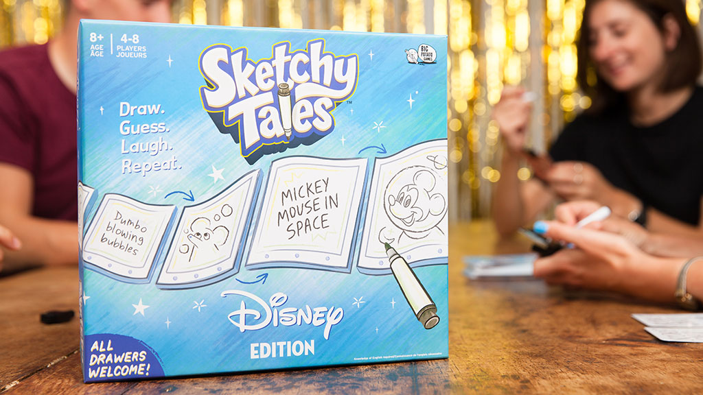 Disney Edition for sale online Sketchy Tales Board Game 