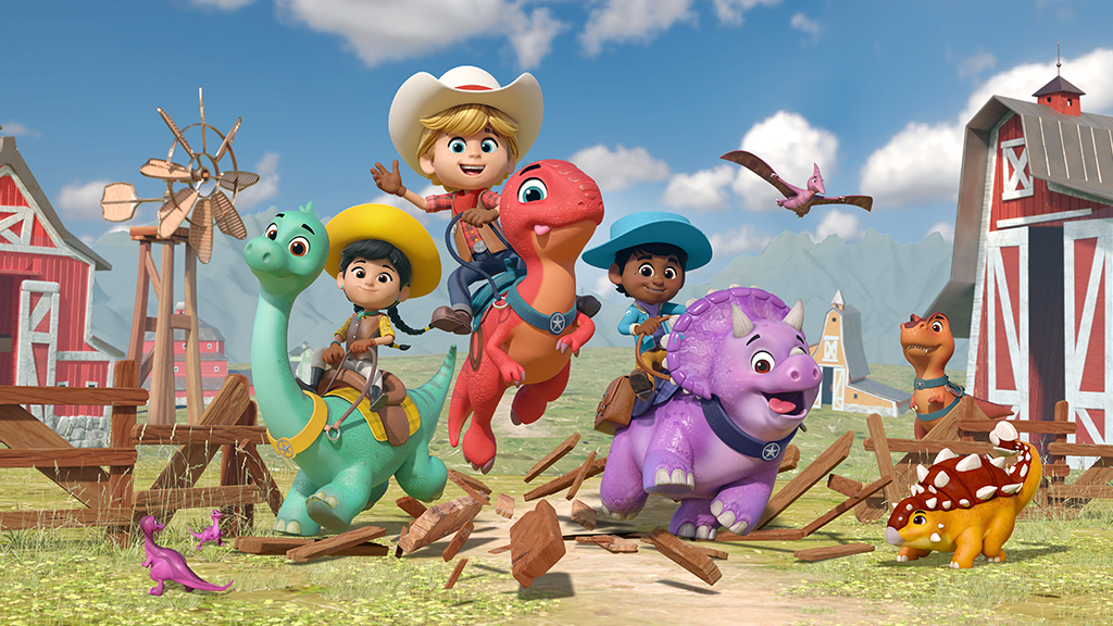 Cowboy Kids and Dinosaurs Roam Free in 'Dino Ranch’ The