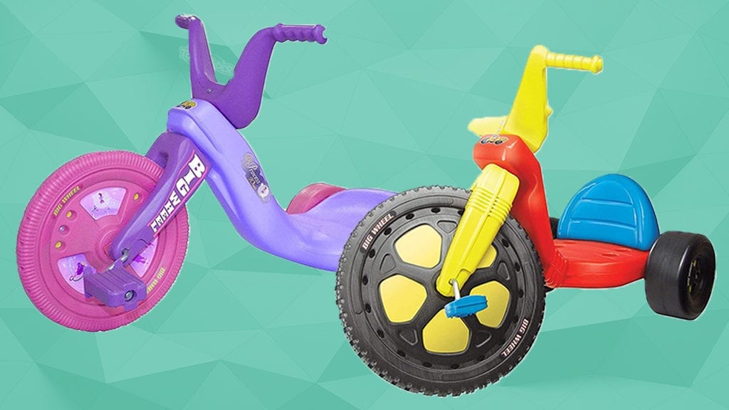 Details about   Kids Tricycle 11-Inch Big Wheel Junior Classic 