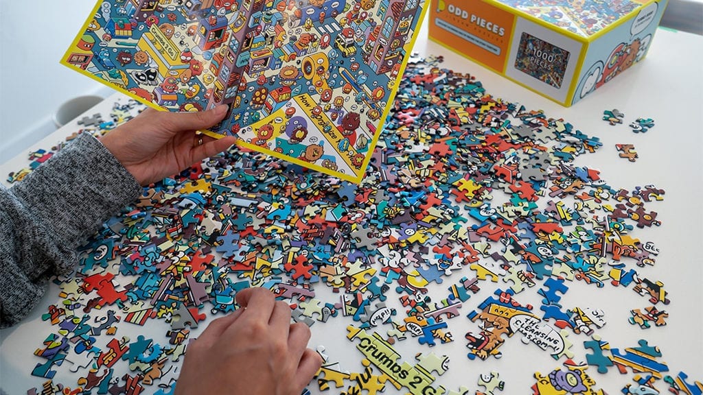 Land of Woofs" Jigsaw Puzzles 1000 Pieces "Where's Wally?"