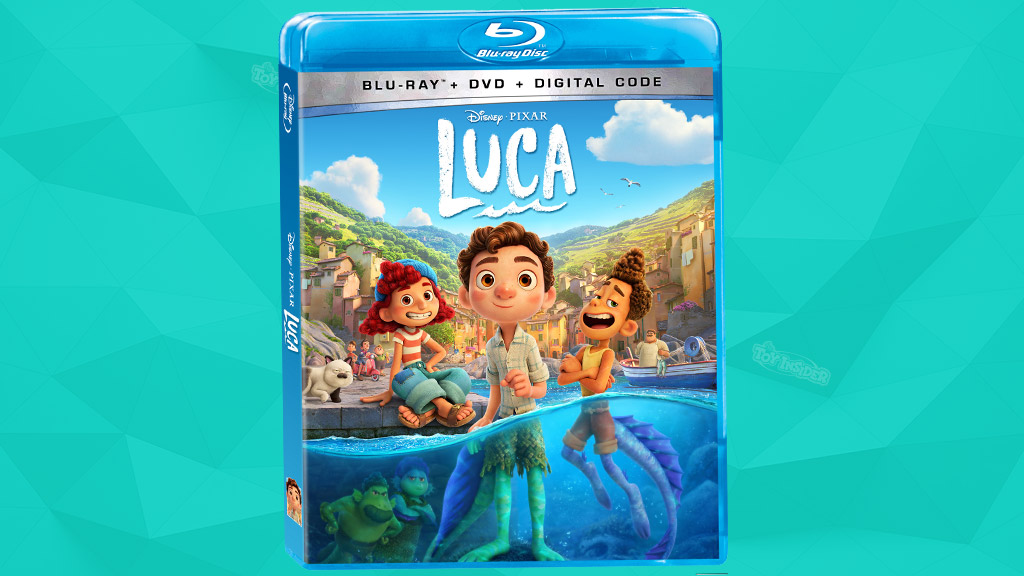 Bring the Sea Monsters of ‘Luca’ Home with Bonus Features