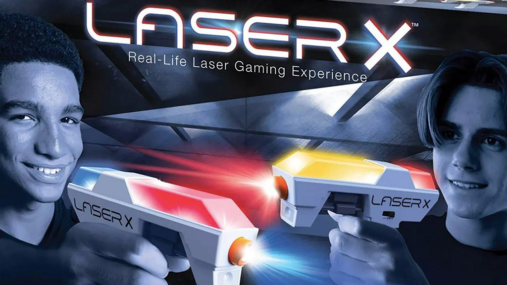 Laser X Set Tag Real Life Gaming Experience Two Player Micro Blasters 6+ 