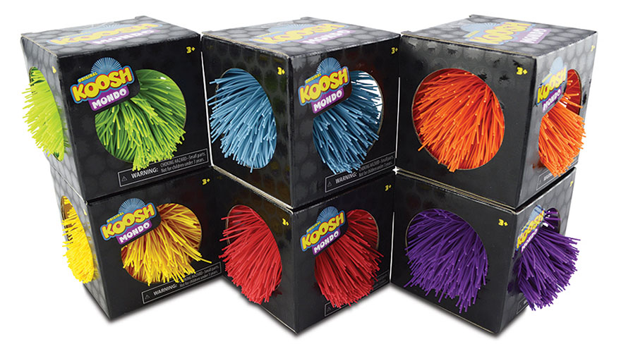 Mondo Edition Koosh Ball New Larger 4" Size Colors May Vary 