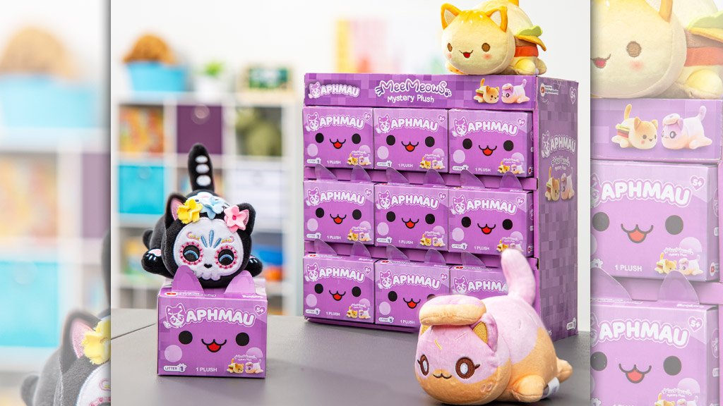 aphmau sugar skull cat plush